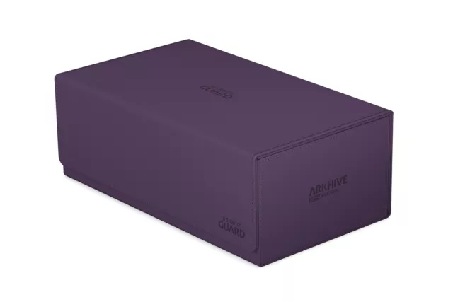 Ultimate Guard 8-Pocket Quadrow Zipfolio Xeno Deck Case, Black