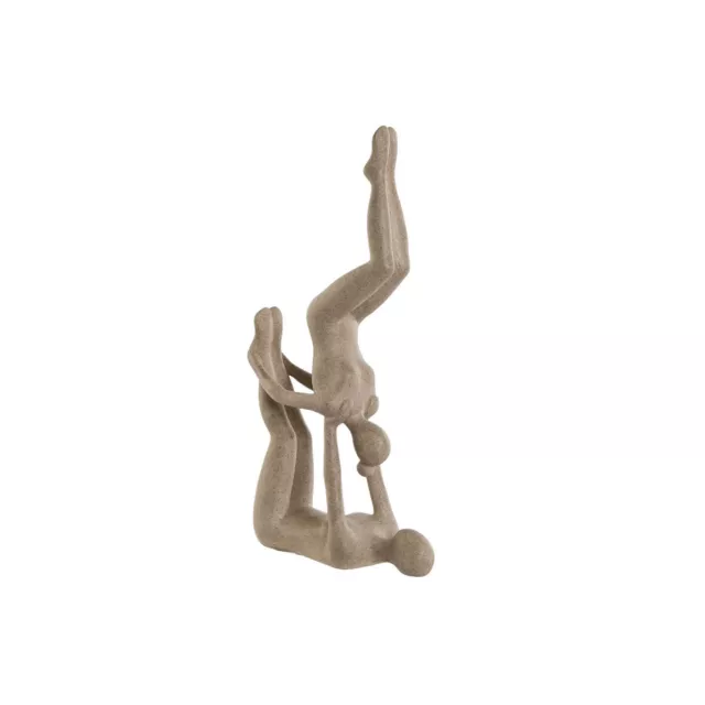 Deko-Figur Home ESPRIT Beige Yoga 21,4 x 8,8 x 40 cm