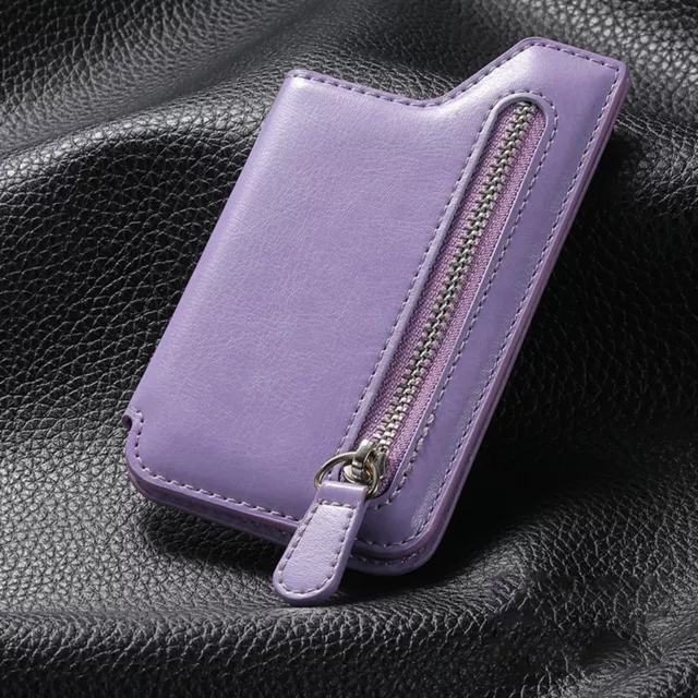 Phone Card Cover Detachable Card Organizer Mobile Phone Credit Card Bags Purse