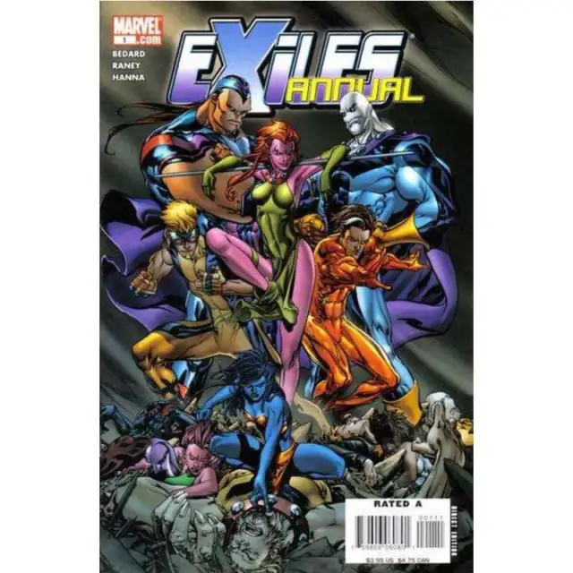 Exiles (2001 series) Annual #1 in Near Mint condition. Marvel comics [y%
