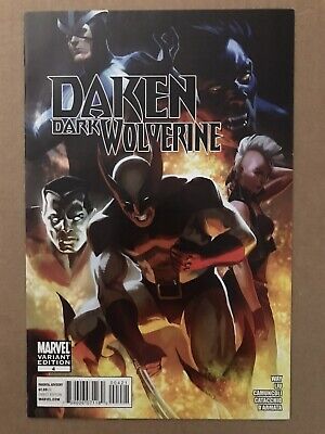 Daken Dark Wolverine #4 1:50 2010 Marvel Comic Retailer Incentive Variant