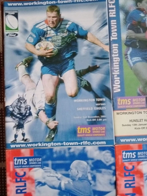 8 - Workington Rugby League  Programs (2000+)