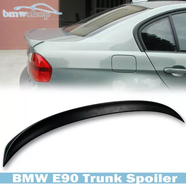 Sport rear spoiler carbon look fits BMW 3 series E90 sedan 05-11