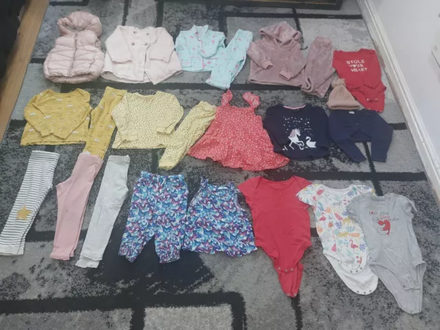 baby girls clothes 18-24 months bundle