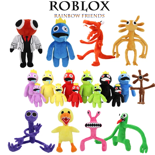 ROBLOX RAINBOW FRIENDS Blue Plush Toy Purple Stuffed Doll Kid Gift ...