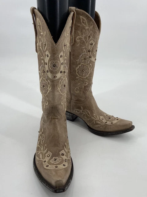 Old Gringo Lucky Women's 7.5B Embroidered Horseshoe Western Cowboy Boots