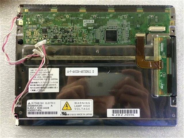 8.4" 640(RGB)×480 Resolution AA084VC05 LCD Screen Panel