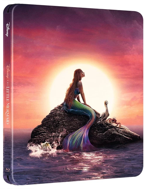 ARIELLE DIE MEERJUNGFRAU (2023) 4K Uhd+BluRay Steelbook The Little