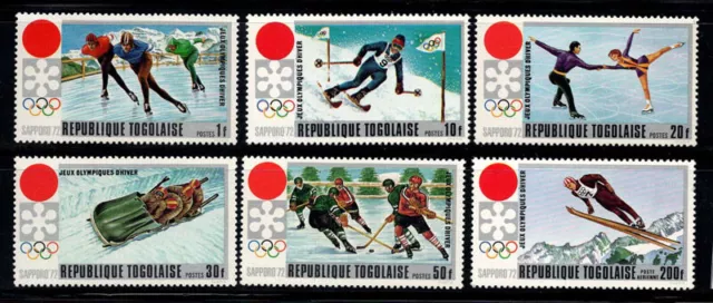 Togo 1971 Mi. 888-893 Postfrisch 100% Olympische Spiele