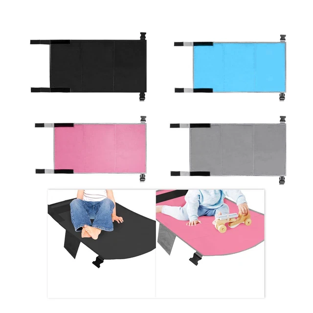 Repose-pied Avion Pour Enfant - Lit Pliable 76x44,5 Cm - Hamac De Siège Pour Bébé - Améliore Le Confort En Vol