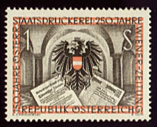 Österreich Nr. 1011 postfrisch **  Staatsdruckerei