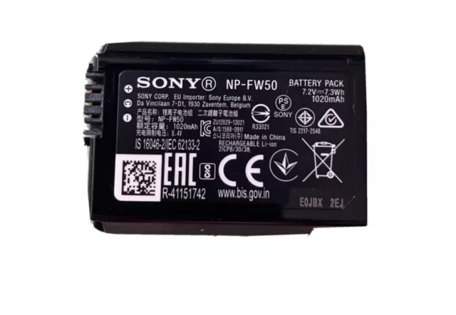 NEW Genuine Sony NP-FW50 Battery!