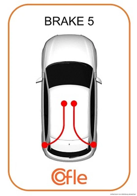COFLE Bremsseil Seilzug Feststellbremse 10.7557 hinten rechts für AUDI A8 D2 4D2 2