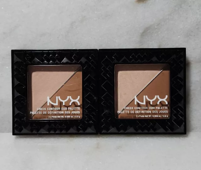 **2** NYX Cheek Contour Duo Palette - Shade: CHCD01 Cheek on Cheek