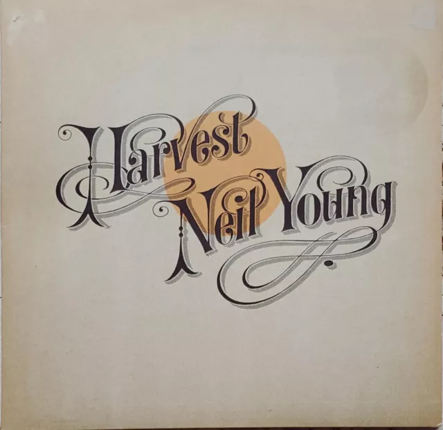 Neil Young - Harvest (1972) reprise Vinyl Lp FOC + Texte nm/vg+