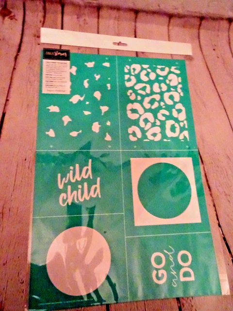 NUEVO Chalk Couture Transfer Go and Do 12x18 Talla C Positive Vibes Collection