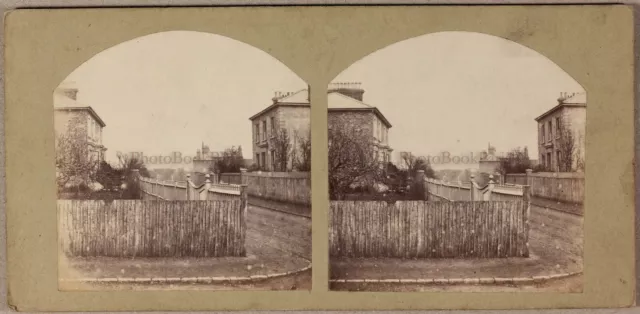 London Boulevard UK Foto Stereo PL55L2n Vintage Albumin c1860