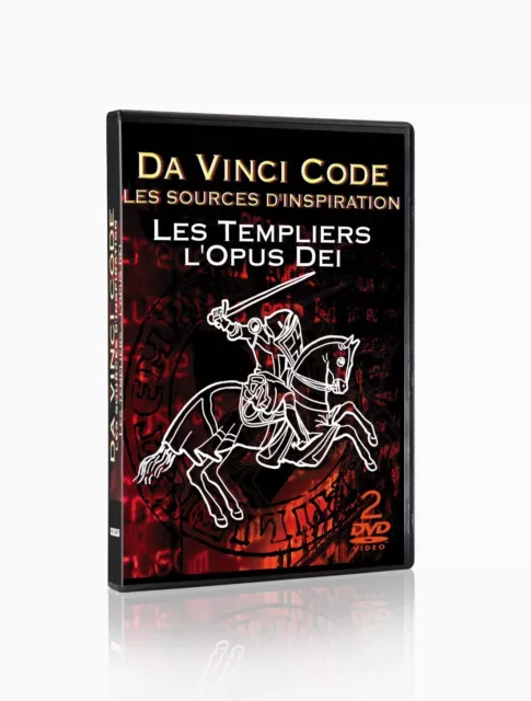 Da Vinci Code - LES SOURCES D'INSPIRATION -Les templiers/L'Opus Deï - 2 DVD NEUF