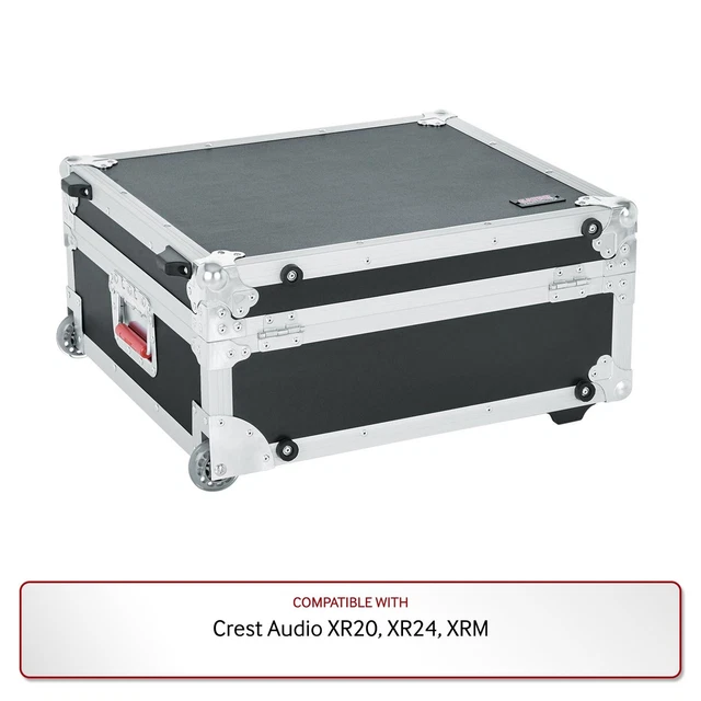 Gator Mixer Road Case for Crest Audio XR20, XR24, XRM
