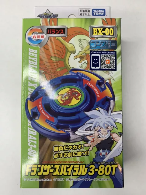 BEYBLADE X BX-00 - Booster Dranzer Spiral 3-80T - Takara Tomy