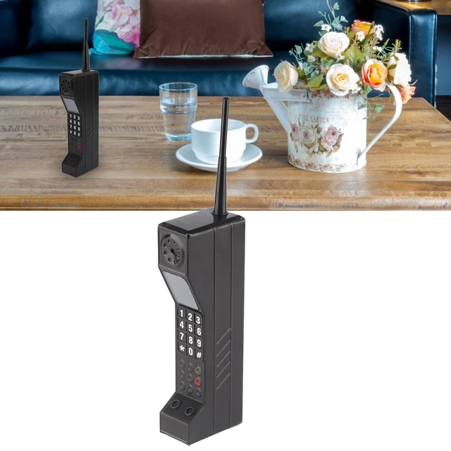 Retro Brick Cell Phone Ornament Vintage Cellular Phone Model Simulation AUS