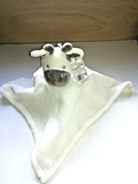 Tjm Moon And Stars Giraffe White Comforter Blankie Doudou Baby Soft Toy Bnwt