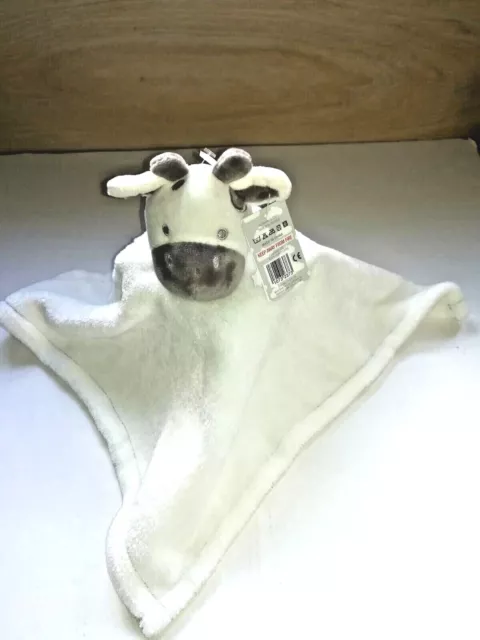 Tjm Moon And Stars Giraffe White Comforter Blankie Doudou Baby Soft Toy Bnwt