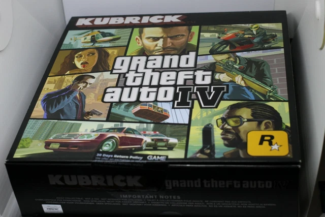 GRAND THEFT AUTO GTA IV 4 Kubrick Five Figure Set - NEW LIMITED