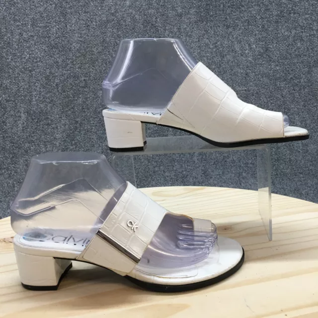 Calvin klein store clear sandals