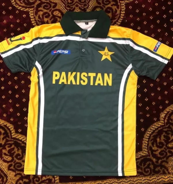 New Personalized Pakistan ODI Cricket Shirt, "Max & Paddy" Style For Mens 23/24