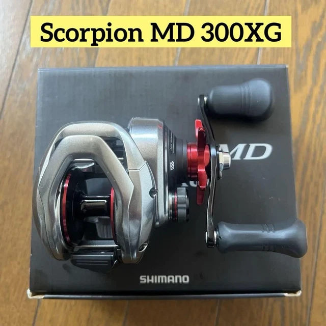 SHIMANO SCORPION MD 300 XG Baitcast Reel Right Hand from