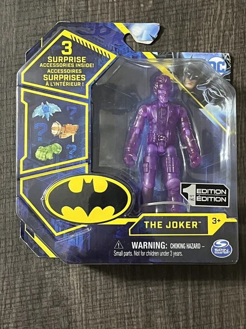 Brand New 1st Edition Spin Master Joker 4" All Purple Chase Figure Super Rare
