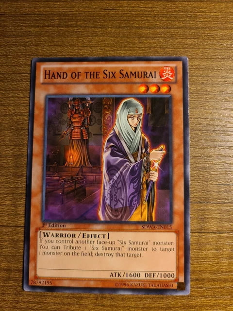Yu-Gi-Oh! TCG Hand of the Six Samurai Structure Deck: Samurai Warlords SDWA-EN0…