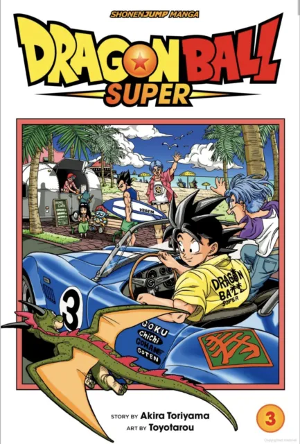 Dragon Ball Super Manga Volume 3 - English - Brand New