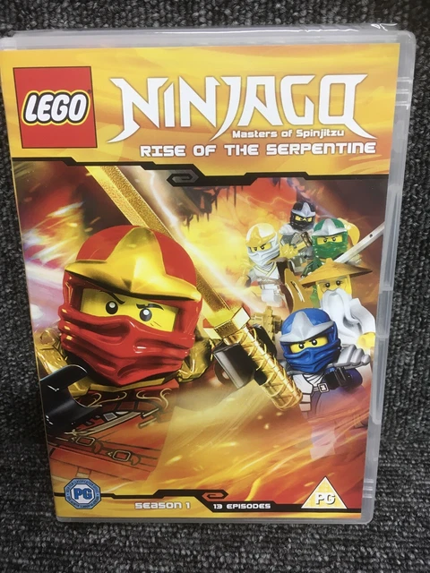 LEGO NINJAGO Masters Of Spinjitzu Rise Of The Serpentine DVD