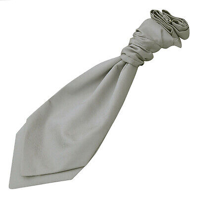 Ragazzi Argento pre-legato scrunchie cravatta tessuta semplice tinta unita controllo mediante DQT