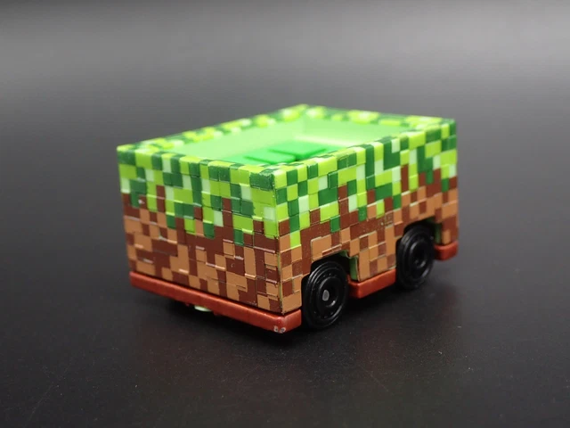 Minecraft Rarest Minecart MINECRAFT MINECART RARE 1:64 Echelle de Collection Diorama Modèle Moulé ...