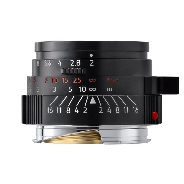 LIGHT LENS LAB 50mm F2 Brass Black Paint for Leica Summicron M3 M6 M240