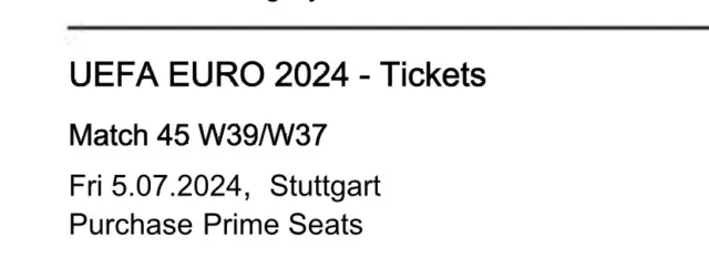 EM 2024 Viertelfinale in Stuttgart Premium Seats