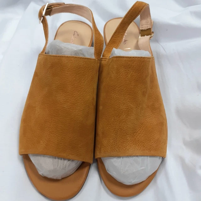 NEW CLARKS MENA Lily Stripe Sling Back Stripe Nautical Sandals size 5 EU 38 29.99 PicClick UK