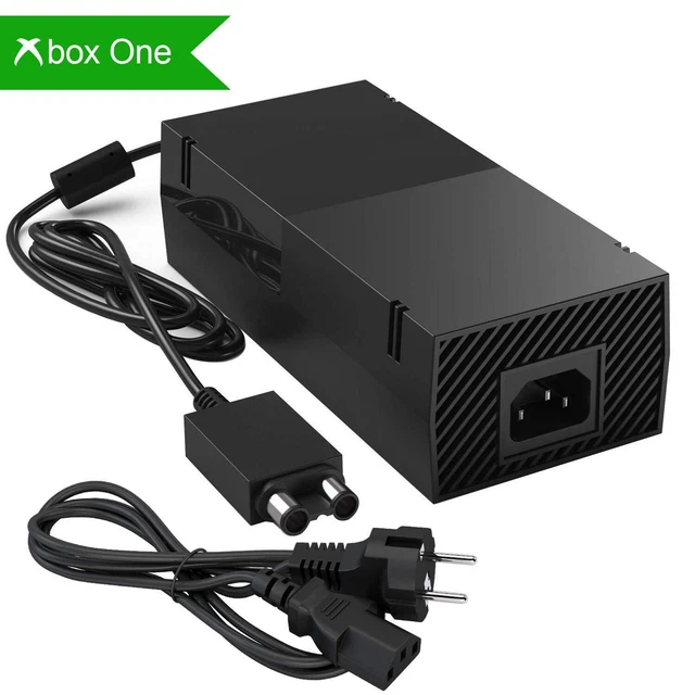 thumbnail interactive-video image 1 of Rocketbus AC Power Cord Cable For Microsoft Xbox One S / Xbox 360 / Xbox One Slim Game Consoles 1 of 2