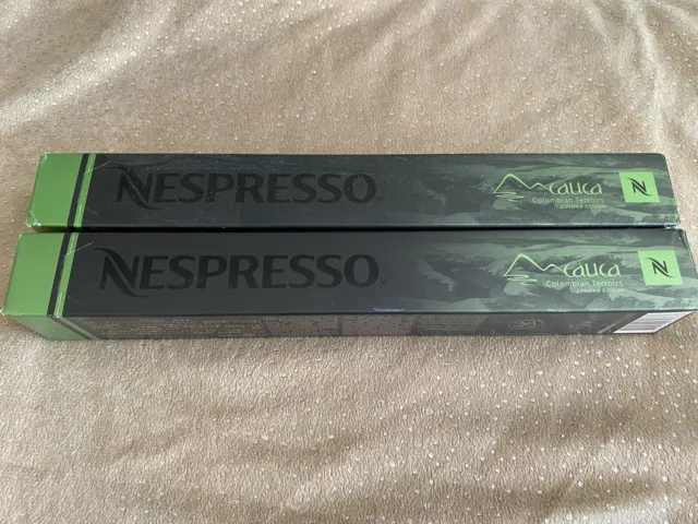 20x Rare “Cauca Colombian Terroirs” Nespresso  Limited Edition Variations Coffee