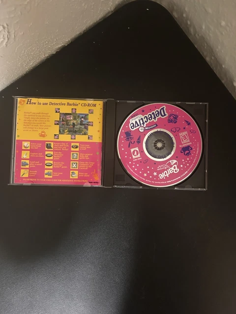 BARBIE DETECTIVE EN El Misterio Del Carnaval Caper CD-ROM Juego PC