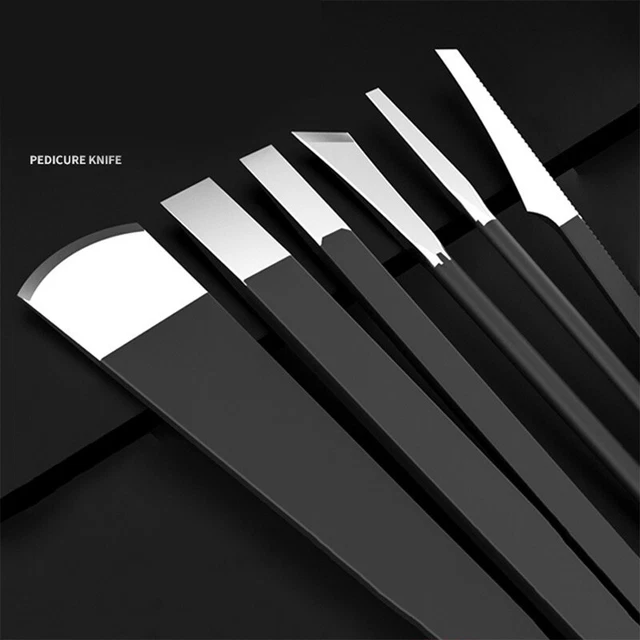 MANICURE TOOLS TOE Nail Scraper Feet Pedicure Kit Dead Skin Remover 