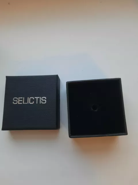 Stabile Schmuckbox Aufbewahrung schwarz klein Selictis Verpackung Accessoires