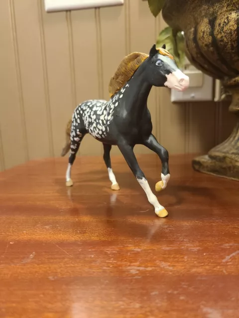 Custom CM Breyer Horse Paddock pal Little Bits Rocky Mountain Appaloosa Horse