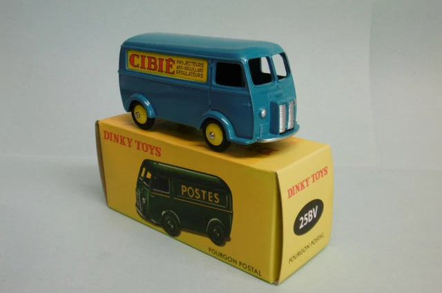Dinky Toys / Atlas - PEUGEOT D3A Fourgon tolé CIBIE réf. 25BV Neuf NBO 1/43