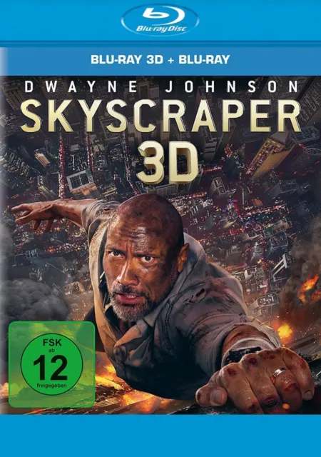 Skyscraper - Blu-ray 3D + 2D - (Dwayne Johnson) # 2-BLU-RAY-NEU