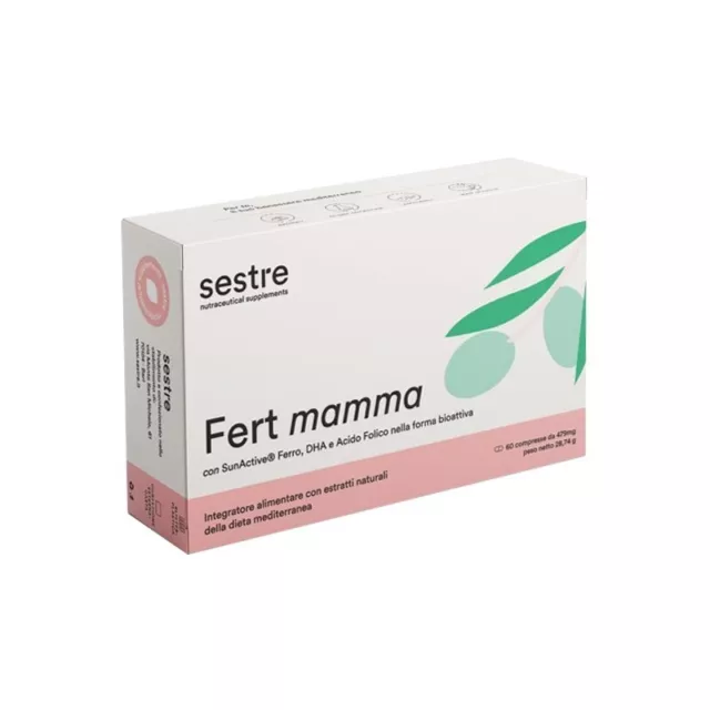 SESTRE Fert Mamma - Pregnancy and Breastfeeding Supplement 60 Tablets