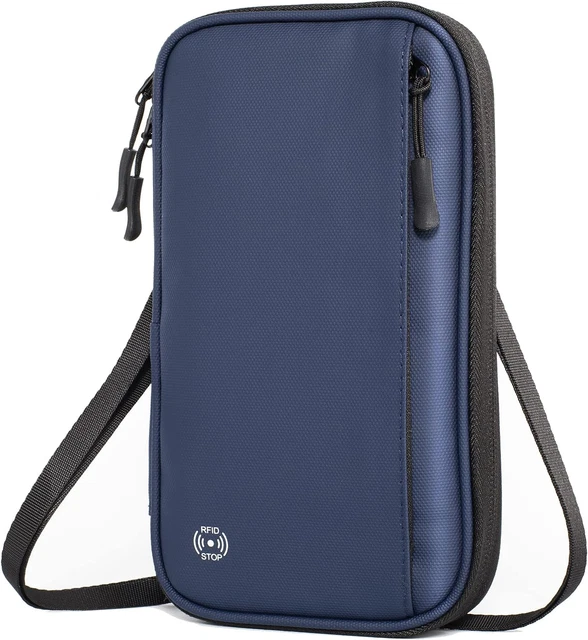 Travel Wallet Passport Holder with RFID Blocking Unisex Family Passport Holder,